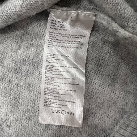 Love lili Striped Sweater Women’s Sz L - Picture 4 of 7